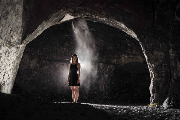 Lightpainting mit Sand